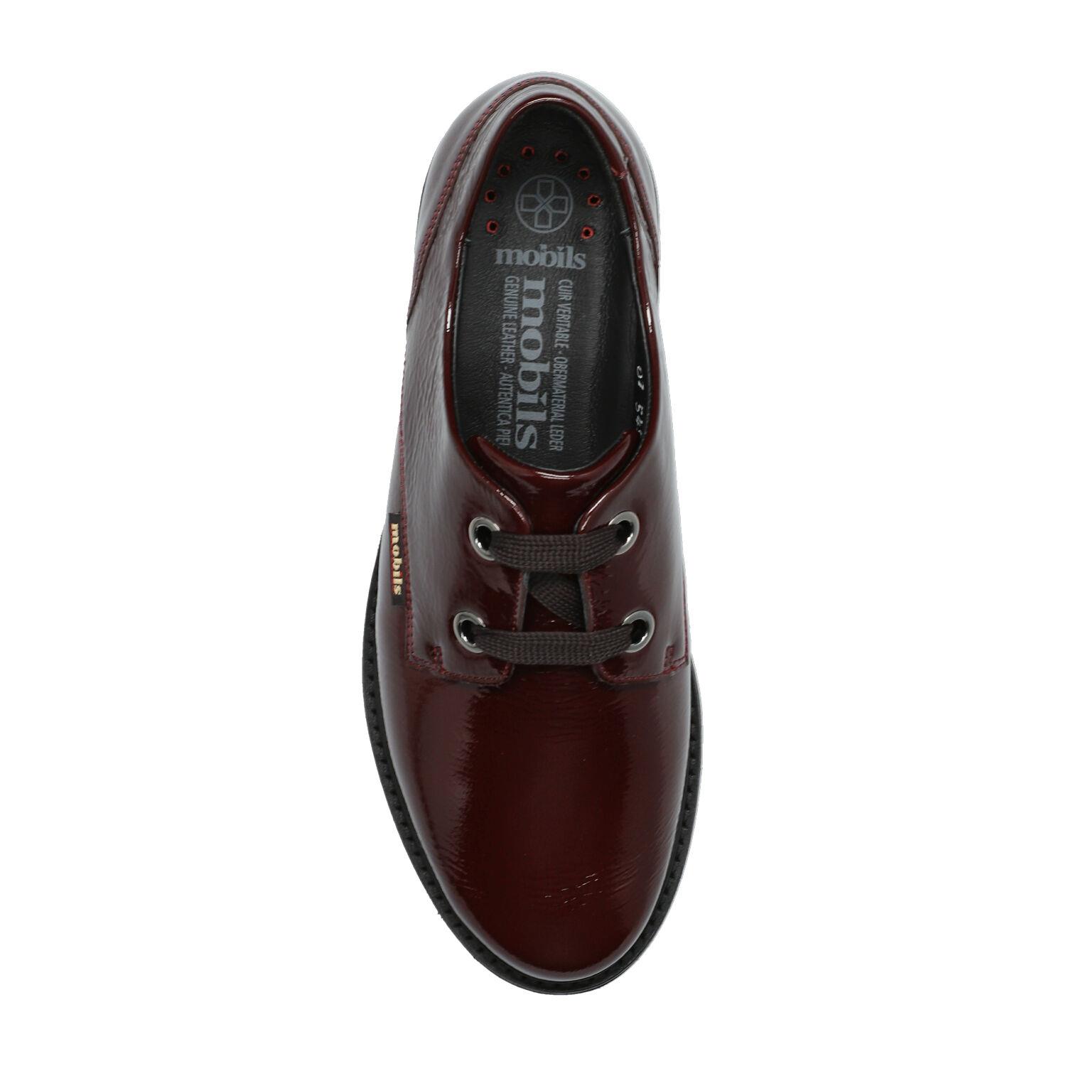 lacets femme modèle Orelia bordeaux - Mephisto